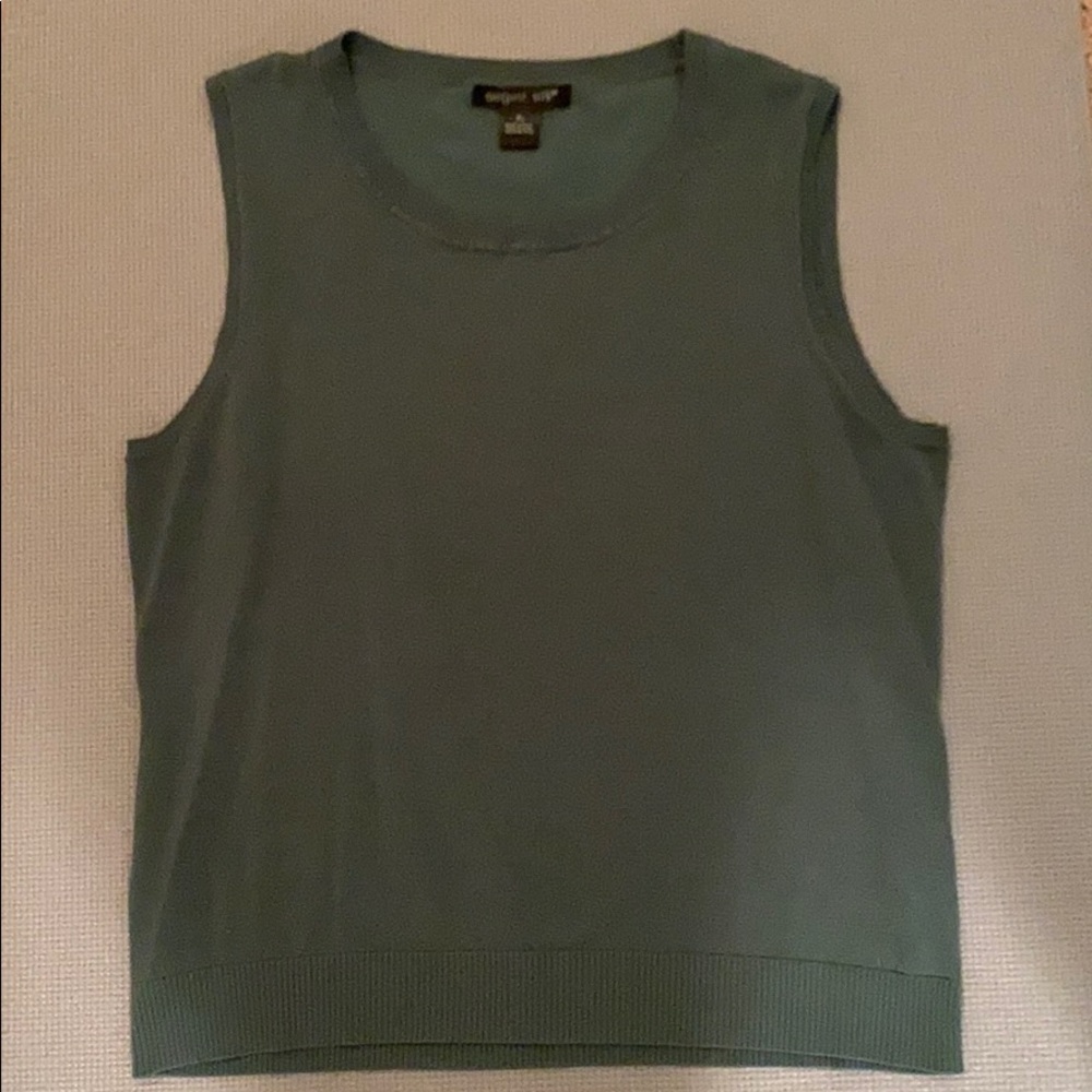 Emerald Green Sweater Tank